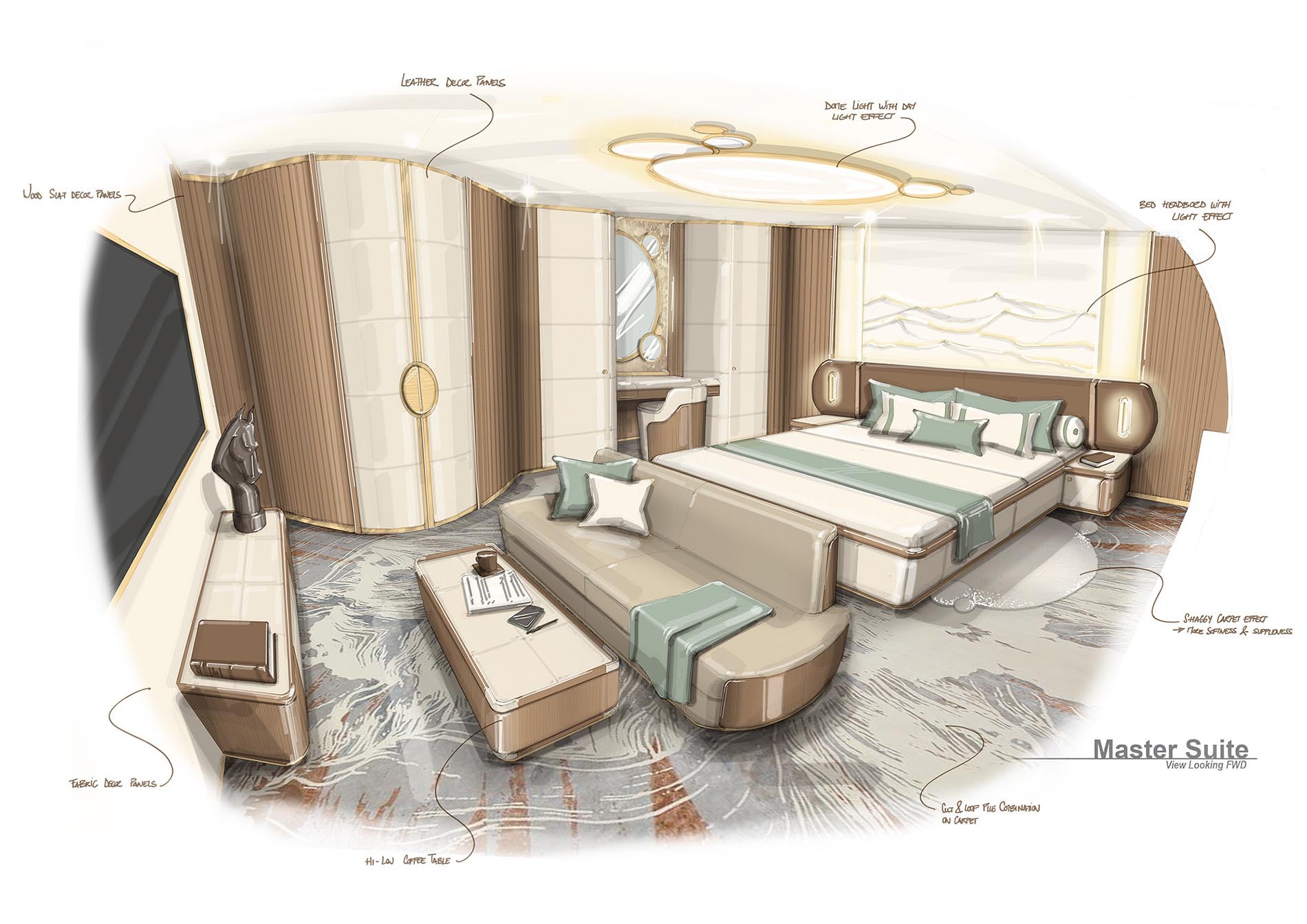 Amac Aerospace master suite rendering