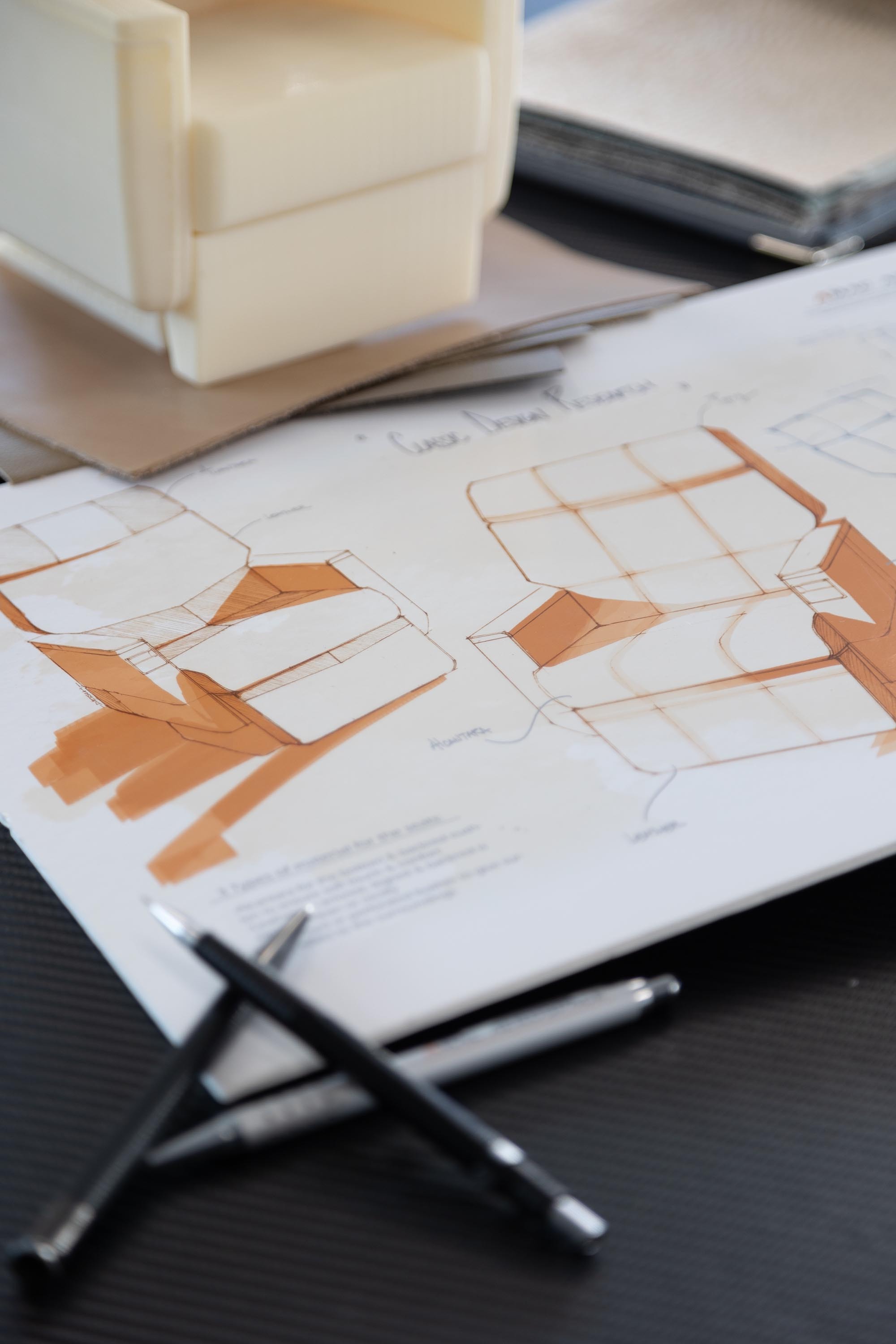 Amac Aerospace seat drawing